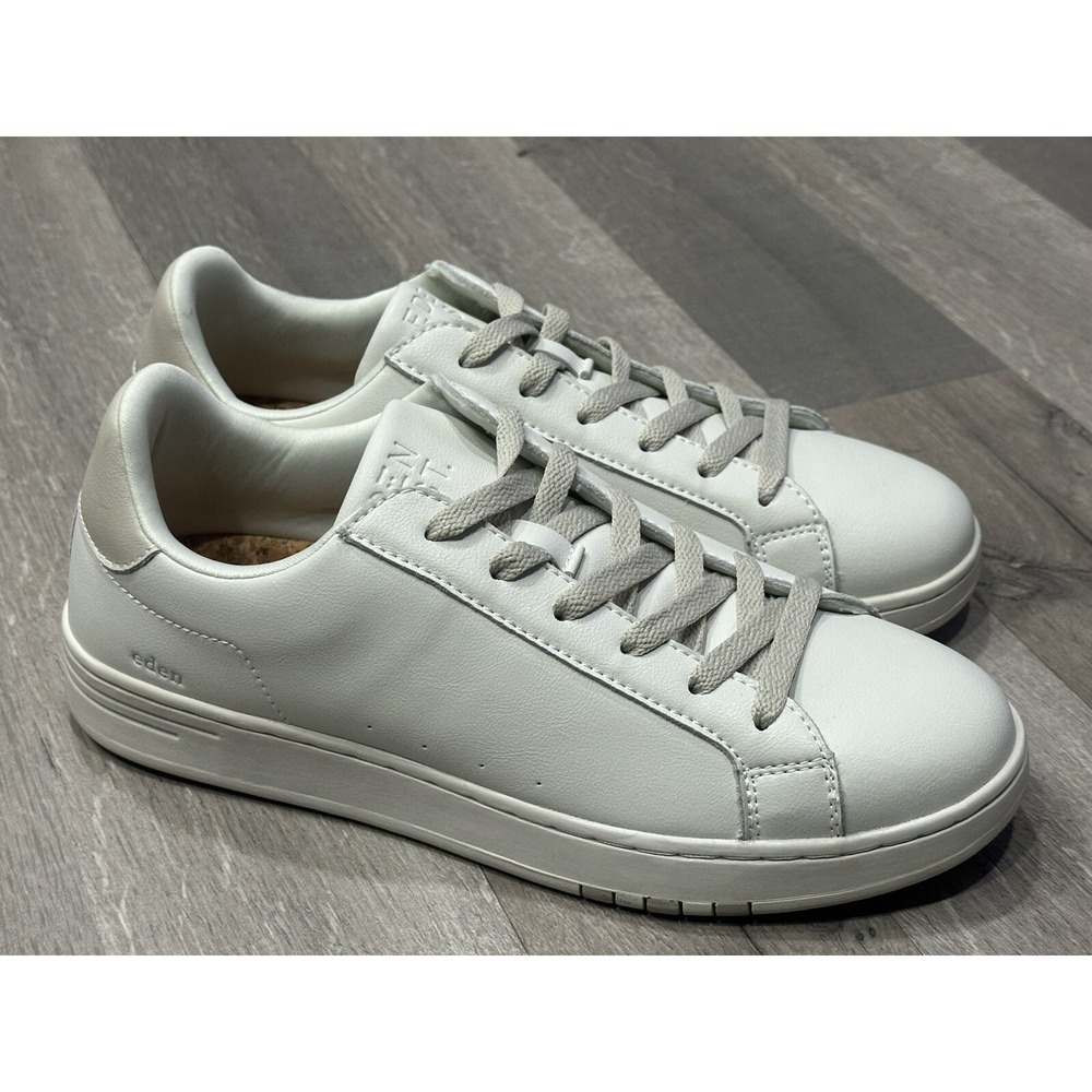 Edenst Lea-5880 Matcha Beige Casual Lace Sneakers - Men's Size US 7
